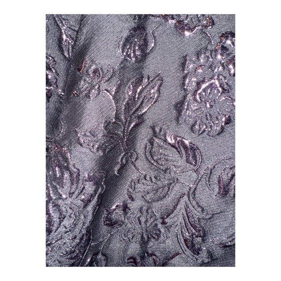 Teri Jon by Rickie Freeman Floral Jacquard Midi Gown - Picture 1 of 7